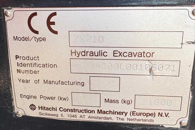 OmecoHub - Immagine HITACHI ZX210
